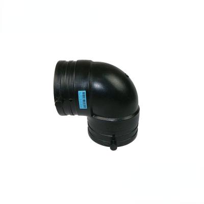 China Kinds Water Supply/Agriculture Irrigation/Garden Irrigation DN200mm 90 Degree Elbow PE Pipe Fitting for sale