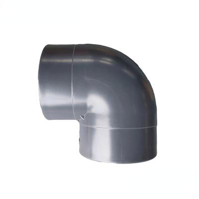 China Kinds Wholesale 90 Degree Elbow UPVC Water Supply Pipe Fitting for sale