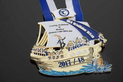 China Efecto suave de las medallas 3D del esmalte de Orden Medaille del carnaval muchas piedras sobre el medallón en venta