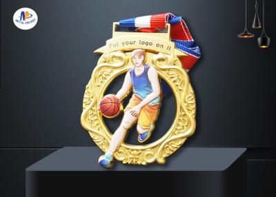 China Basketbal 65×4MM Verwijderde Medailles Te koop