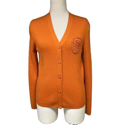 China Professional Anti-wrinkle Design Autumn Wool Knit Casual Cardigan Sweater Women Sweater Coat for sale