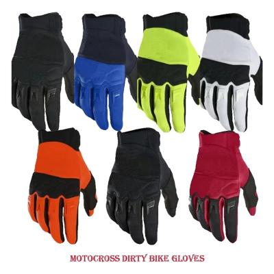 China Good Quality Motorcycle MTB Gloves Motor Bike Motocross Gloves Fashion Full Finger Riding Gloves for sale