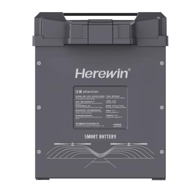 Cina 14S 22000 mAh 51.8V 25C Lipo Uav Drone Battery Herewin Batteria Lipo intelligente per drone in vendita