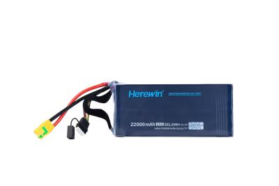 China 6S22.8V 22Ah LiHv Uav Drohnenbatterie / 2,81kg Uav Batteriepack zu verkaufen