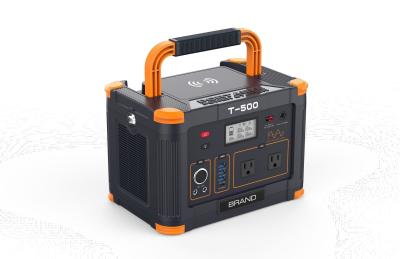 China 519 Wh Camping Portable Power Station 3*18W For Hiking RV Trips for sale