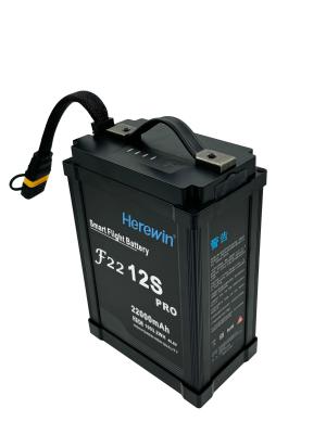 China 45.6V 25C Smart UAV Drone Batteriepaket hierin 12S 22000mAh zu verkaufen