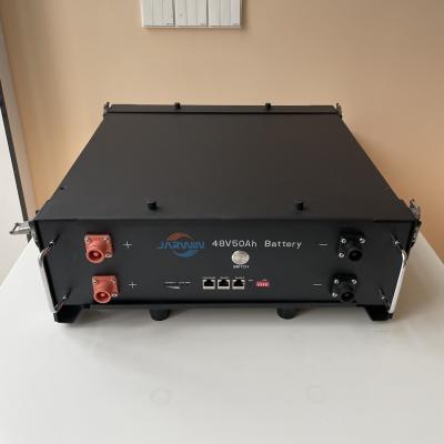 China IP65 50Ah 48v Lithiumbatterij voor huishoudelijke zonne- en basisstation back-up Te koop