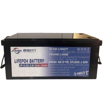 China Jarwin Lithium Ion Loodzuur Vervanging 12.8V 200Ah 12V Lithium aan batterij Te koop