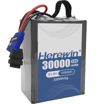 China Herewin Halbfeste Batterie 14S 51,8V 30000mAh für schnelles Laden und lange Lebensdauer ≥ 800 zu verkaufen