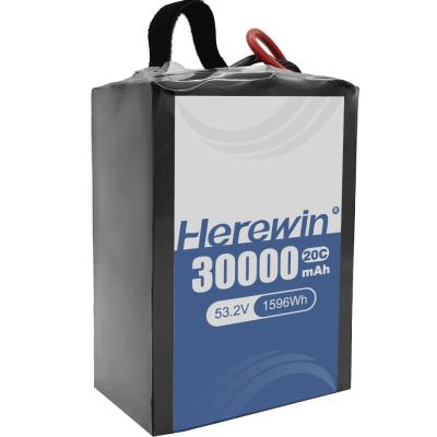 China 30000mAh Kapazität hierin Halbfeste Batterie 14S 53.2V für schnelles Laden und leichtes Design zu verkaufen