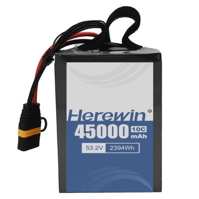 China Herewin Semi-Solid State Battery 14S 53.2V 45000mAh The Perfect Combination of Energy Density and Durability for sale