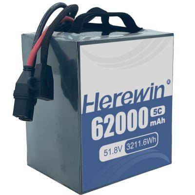 China UAV Semi Solid State Battery Herewin 62000mAh 14S2P 51.8V Energiespeicherlösung für anspruchsvolle Anwendungen zu verkaufen