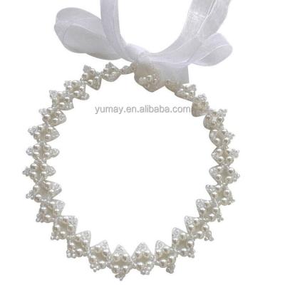 China Fashion Beads Headband with Long Tails Baby Headband Bracelets for sale