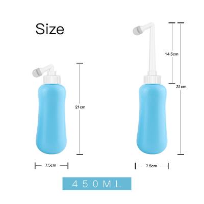 China OB-39120 Easy Installation Non-Electric Travel Portable 450ML Bidet for sale