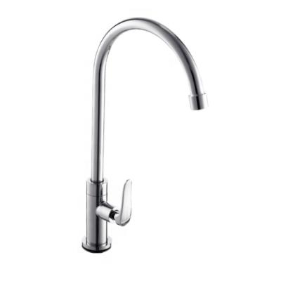 China Modern factory direct sales platform mounted single cold faucet sink faucet water kitchen modern style for sale