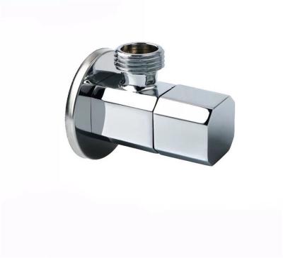 China Bathroom Modern Zinc Alloy Square Angle Valve For Toilet for sale