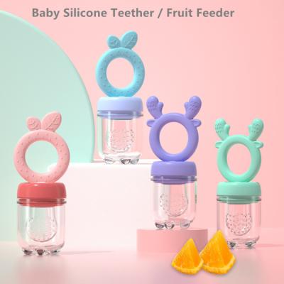 China High Quality BPA Free China Factory Non-Toxic Fruit Food Pacifier Baby Fruit Easy Cleaning Feeder for sale