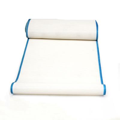 China Food Drying Filter Cloth Belt Blue Color Large Buckle Polyester Dryer Belt Cloth INVERTER Conveyor Belt for sale