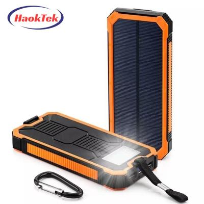 China Fast Charging Support Top Selling Products 2023 Portable Wireless Solar Power Bank 10000mah 20000mah Waterproof Solar Charger Power Bank for sale