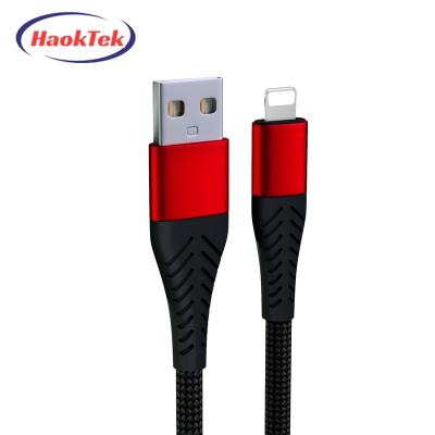 China MP3 / MP4 Player HAOKTEK Custom Braided Logo Nylon Custom Cable for sale