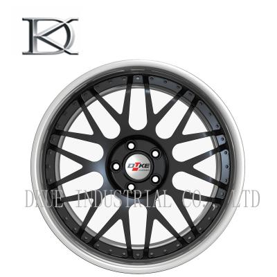 China Replica Vossen Concave Forged Wheels Alloy Two Piece Rims With Lip for sale