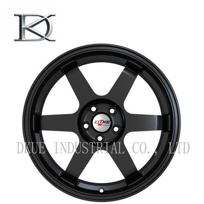 China 6 Spoke Car Custom Racing Wheels , 22 Inch 4X4 Wheels Rims 5 Hole High Speed for sale