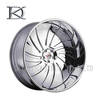 China Custom Made 1 Piece Forged Wheels / Monoblock Racing Wheels Rims For Car for sale