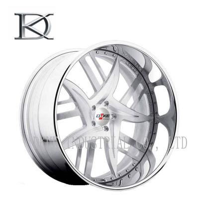 China Replica Car Concave Forged Wheels Aluminium Rims One Piece Racing Car for sale