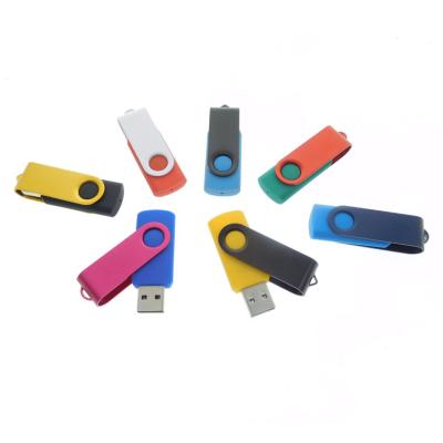 China Hot Selling Plastic And Metal Cheap Tornado Usb Flash Drive With Colorful Clip For Gift Promotions 4GB for sale