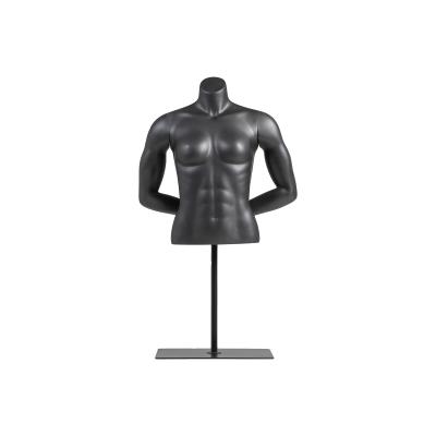 China Female Muscular Mannequin Torso Half Body Fitness Mannequin For Sportswear for sale