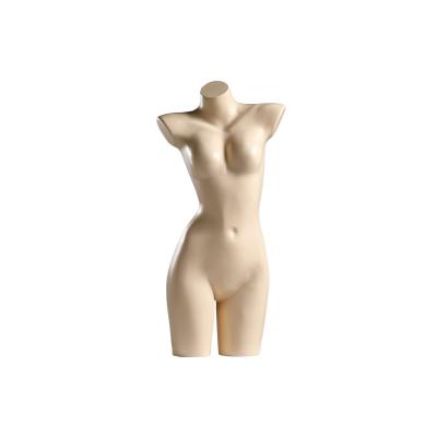 China Legless Headless Underwear Mannequin Female Half Body With Natural Body Curve for sale