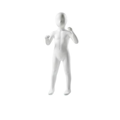 China Fiberglass Child Mannequin Full Body Lifelike Kids Mannequin For Sportswear for sale