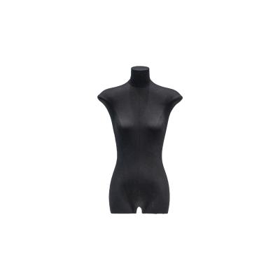 China Flat Linen Half Body Woman Mannequin Sportswear Headless Armless Mannequin for sale