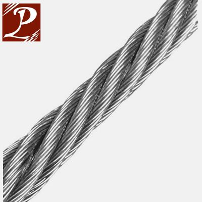 China Construction High Tensile Strength Bright Steel Wire Outdoor Rope for sale