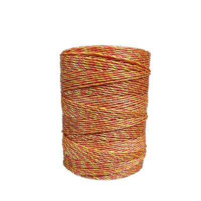 China Easily Assembled Cultivating Electric Fence Poly Wire For Electric Fence for sale