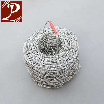 China Low Price Iron Wire Barbed Wire Galvanized Barbed Wire 800m Length Barbed Wire for sale