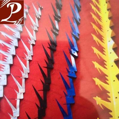 China Steel Wire Varies Types Of Galvanized Fence And Wall Climb Anti Spikes for sale