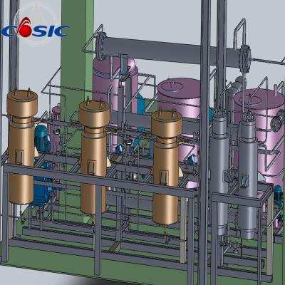 中国 6m 120m2 50L×3 CBD水晶オイルの抽出機械 販売のため