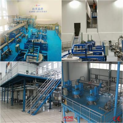 China Kohlendioxyd-Extraktions-Maschine ASME 1000L×3 zu verkaufen