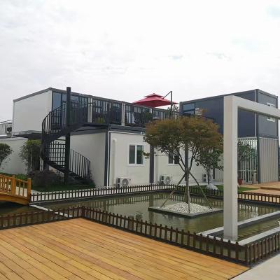 China Contemporary Modular Prefab Luxury Living House 20ft Mobile Container Home With Bathroom Toilet And Kitchen for sale