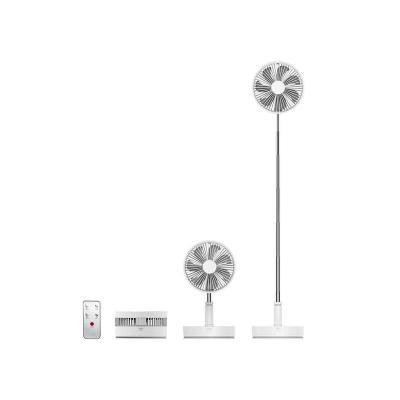 China Household Portable Fan Foldable And Rechargeable Desk Fan With Dormitory Remote Control Mini Apartment Student Floor Fan for sale