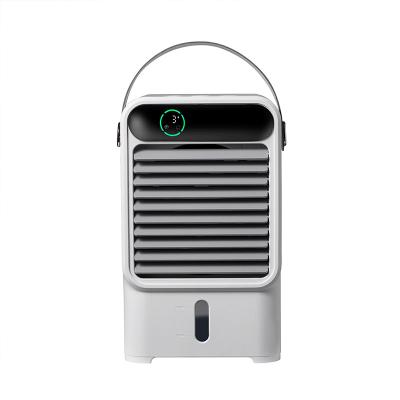 China New Product Version Mini USB Air Conditioning Water Fan 500ml Portable Desktop Cold Water Tank Fan+Air Cooler+Air Humidifier Adjustable Water Fan Large for sale