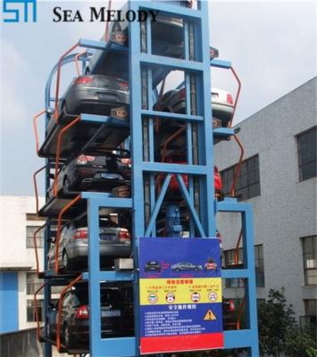 China Vertical Rotary Car Parking System , Panamera Parking Carousel for sale