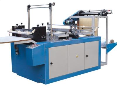 China Plastic Heat Seal &Cold Cutting Bag Making Machine for sale