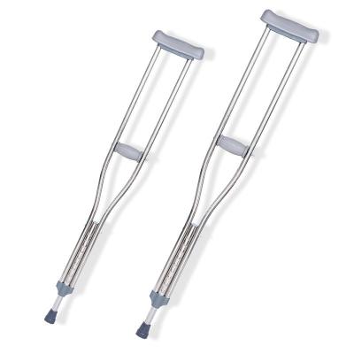 China Rehabilitation Centre Odm Height Adjustable Aluminum Underarm Crutches For Older And Disabled for sale