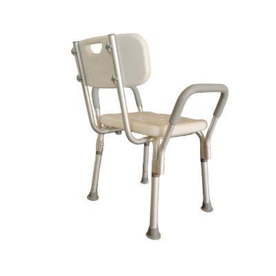 China Health Care Bath Chair Durable Lightweight Aluminum Adjustable Disabled Bath Seat Stool Non-slip Elderly Bath Shower Chair for sale