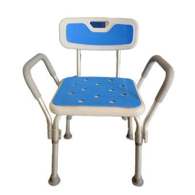 China Health Care Bath Chair Aluminum Alloy Elderly Shower Chair Non Slip Bathroom Shower Chair for sale