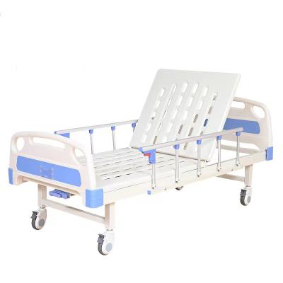 China Hosptial Hot Selling Direct Factory Supply Manual Hospital Patient Nursing Bed With 2 Cranks With Great Quality for sale