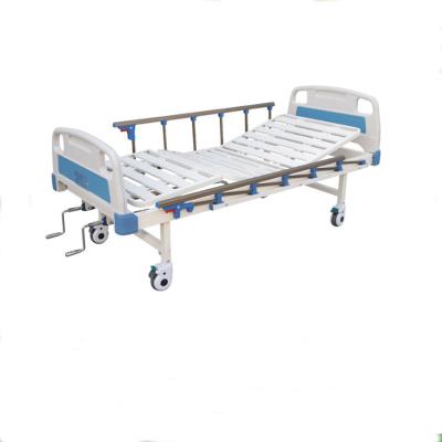 China Hosptial Wholesale Economic Medical Patient Clinic Manual 2 Crank Hospital Bed For Sick for sale