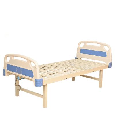 China Hosptial Factory Wholesale Single Function Manual Hospital Bed for sale